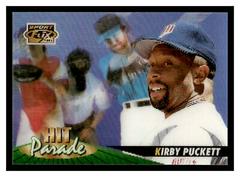 KIRBY PUCKETT #10 Baseball Cards 1996 Sportflix Hit Parade Prices