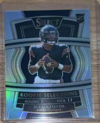 Justin Fields [Silver] Football Cards 2021 Panini Select Rookie Selections Prices