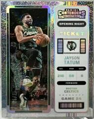 Jayson Tatum [Opening Night] #10 Basketball Cards 2022 Panini Contenders Prices