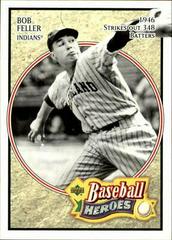 Bob Feller #4 Baseball Cards 2005 Upper Deck Baseball Heroes Prices