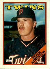 Keith Atherton Baseball Cards 1988 Topps Prices