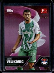 Milos Veljkovic Soccer Cards 2022 Topps Bundesliga International Stars Prices