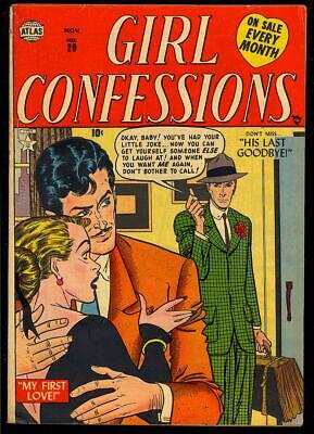 Girl Confessions #20 (1952) Comic Books Girl Confessions