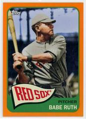 Babe Ruth [Orange Hot] #112 Baseball Cards 2023 Topps Archives Prices