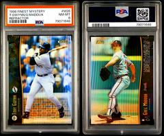 G. Maddux, T. Gwynn [Refractor] #M26 Baseball Cards 1998 Finest Mystery Prices