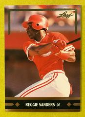 Reggie Sanders Baseball Cards 1991 Leaf Gold Rookies Prices