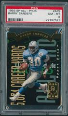 Barry Sanders #AP5 Football Cards 1993 SP All Pros Prices