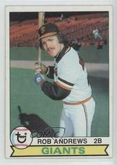 Rob Andrews #34 Baseball Cards 1979 Topps Prices
