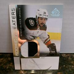 Benoit Olivier Groulx #RS-BG Hockey Cards 2021 SP Game Used Rookie Sweaters Prices