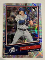 Gavin Lux [Silver] #R-8 Baseball Cards 2020 Panini Donruss the Rookies Prices