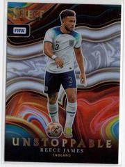 Reece James #2 Soccer Cards 2022 Panini Select FIFA Unstoppable Prices