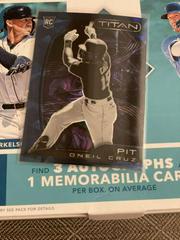 Oneil Cruz [Blue Ice] #3 Baseball Cards 2022 Panini Chronicles Titan Prices