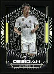 Luka Modric [Yellow] Soccer Cards 2019 Panini Obsidian Prices