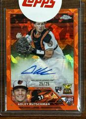 Adley Rutschman [Orange] Baseball Cards 2023 Topps Chrome Update Sapphire Autographs Prices