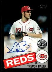 Trevor Bauer [Black] #85A-TB Baseball Cards 2020 Topps 1985 35th Anniversary Autographs Prices