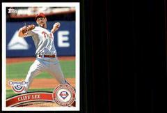 Cliff Lee #55 Baseball Cards 2011 Topps Opening Day Prices