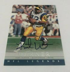 Kurt Warner Football Cards 2000 Upper Deck Legends Autographs Prices