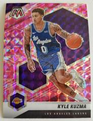 Kyle Kuzma [Camo Pink] Basketball Cards 2020 Panini Mosaic Prices