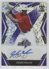 Jordan Walker [Purple] #BA-JW1 Baseball Cards 2020 Leaf Flash Autographs Prices