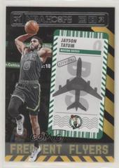 Jayson Tatum Basketball Cards 2021 Panini Hoops Frequent Flyers Prices