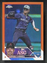 Corbin Carroll [Orange] #ASGC-34 Baseball Cards 2023 Topps Chrome Update All Star Game Prices