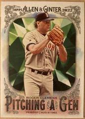 Roger Clemens #PAG-3 Baseball Cards 2022 Topps Allen & Ginter Pitching a Gem Prices