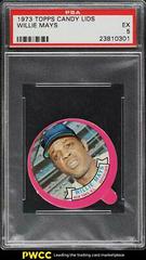 Willie Mays Baseball Cards 1973 Topps Candy Lids Prices