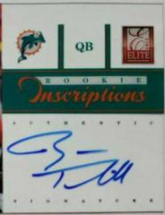 Ryan Tannehill [Blue Ink] #5 Football Cards 2012 Panini Elite Rookie Inscriptions Prices