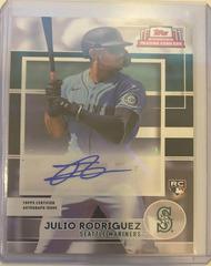 Julio Rodriguez Baseball Cards 2022 Topps International Trading Card Day Autographs Prices