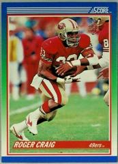 Roger Craig Football Cards 1990 Panini Score Prices