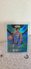 Jalen Williams [Green] #12 Basketball Cards 2022 Panini Prizm Emergent Prices