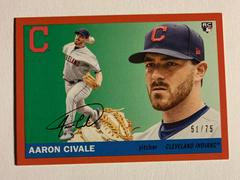 Aaron Civale [Red] #43 Baseball Cards 2020 Topps Archives Prices