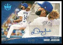 Andre Jackson [Blue] #DKS-AJ Baseball Cards 2022 Panini Diamond Kings DK Signatures Prices