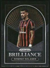 Dominic Solanke #15 Soccer Cards 2023 Panini Prizm Premier League Brilliance Prices