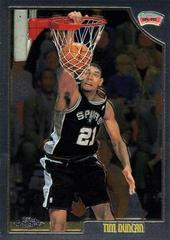 Tim Duncan Basketball Cards 1998 Topps Chrome Prices