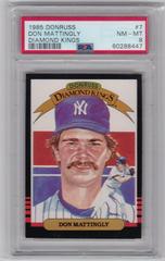 Don Mattingly [Diamond Kings] #7 Baseball Cards 1985 Donruss Prices
