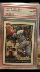 Gary Sheffield #68 Baseball Cards 1991 O Pee Chee Prices