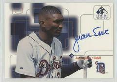 Juan Encarnacion #JE Baseball Cards 1999 SP Signature Autographs Prices