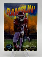 Marvin Mims [Orange] Football Cards 2022 Bowman Chrome University Ramblin Man Prices
