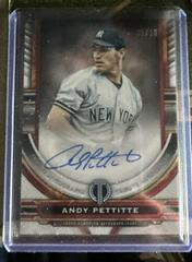 Andy Pettitte [Red] Baseball Cards 2023 Topps Tribute Autographs Prices