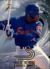 Rondell White #18 Baseball Cards 1993 Flair Wave of the Future Prices