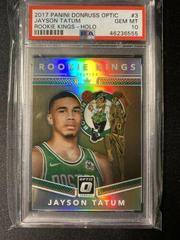 Jayson Tatum [Holo] Basketball Cards 2017 Panini Donruss Optic Rookie Kings Prices