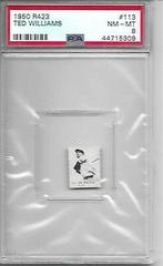 Ted Williams #113 Baseball Cards 1950 R423 Prices