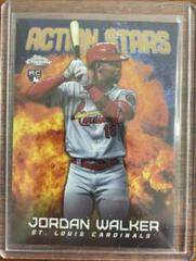 Jordan Walker [Gold] #ASC-12 Baseball Cards 2023 Topps Chrome Update Action Stars Prices