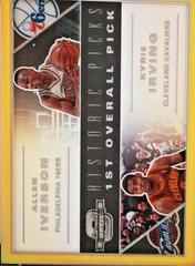 Kyrie Irving, Allen Iverson [Gold] Basketball Cards 2019 Panini Contenders Optic Historic Picks Prices