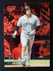 Anthony Rizzo [Red] #166 Baseball Cards 2021 Stadium Club Chrome Prices