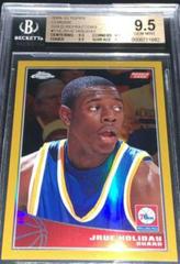 Jrue Holiday [Gold Refractor] Basketball Cards 2009 Topps Chrome Prices