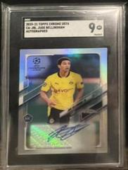 Jude Bellingham [Red Wave Refractor] Soccer Cards 2021 Topps Chrome UEFA Champions League Autographs Prices