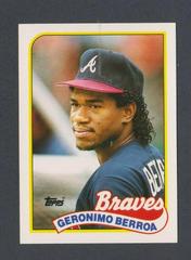 Geronimo Berroa #10T Baseball Cards 1989 Topps Traded Prices