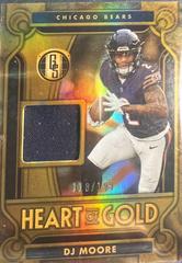 DJ Moore #9 Football Cards 2023 Panini Gold Standard Heart of Threads Prices
